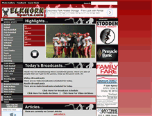 Tablet Screenshot of elkhornsports.com